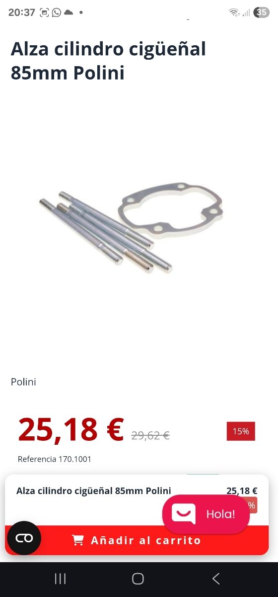 Cigüeñal Top Racing