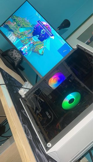 PC Gaming i5 GTX 1050 Ti 16GB RAM Blanco
