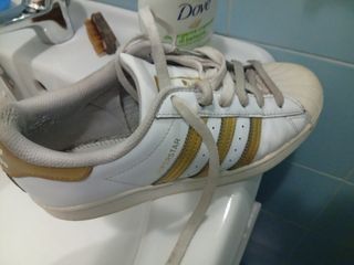 Adidas Superstar Oro Bianco Donna 38