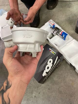 Yamaha DT personalizada