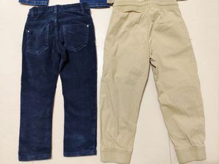 Lote 4 Calças Rapaz - Regular Fit (4-5 anos)