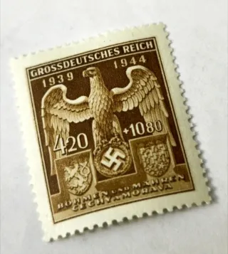 Sello III Reich 1939-1944, autentico