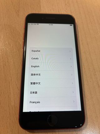iPhone SE 2ª Gen Rojo