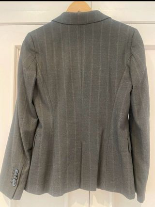 Traje Zara Raya Diplomática Gris