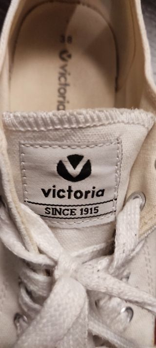 Victoria Bambas Blancas Talla 38