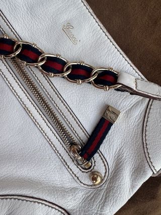 Bolso Gucci de Piel Blanco