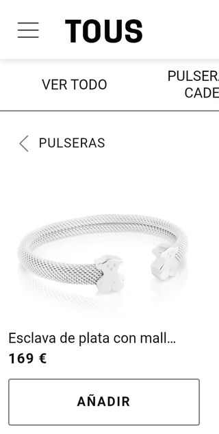 Pulsera Tous Plata