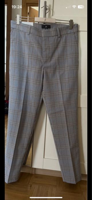 Pantalones H&M cuadros hombre