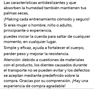 Comba Cuerda Saltar Ajustable Rodamientos