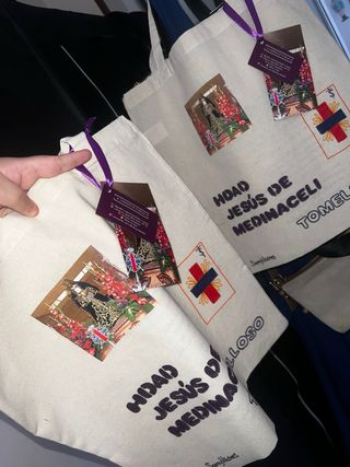 Bolsa Tela Jesús de Medinaceli Tomelloso