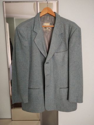 Blazer Americana Lana Vintage Talla L