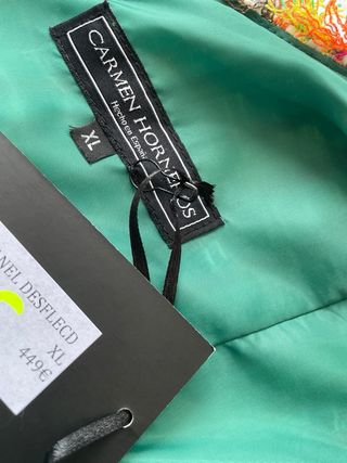 Vestido Carmen Horneros Talla XL Nuevo con etiquet