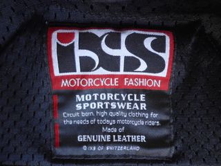 Chaqueta cuero ixs de moto talla 50 M