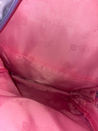 Mochila infantil multicolor con estrellas