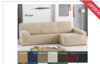 Funda Chaiselongue Azul Oscuro