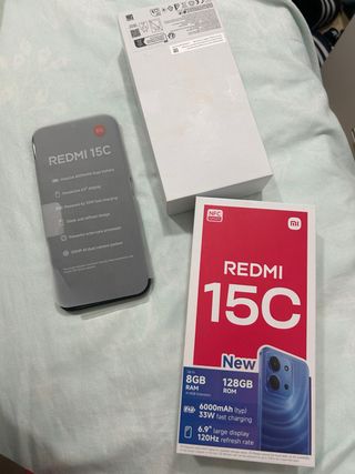 Xiaomi Redmi 15C 128GB Negro