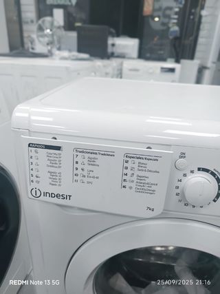 Lavadora Indesit 7kg