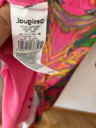 Vestido Desigual María Escote Multicolor
