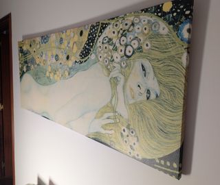 Lienzo El Beso de Klimt