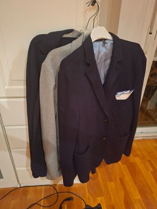 Lote 3 blazers americanas vincent zara y cinque