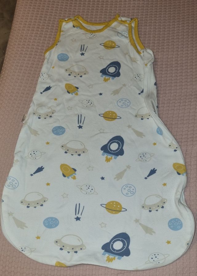Saco bebé estampado espacial