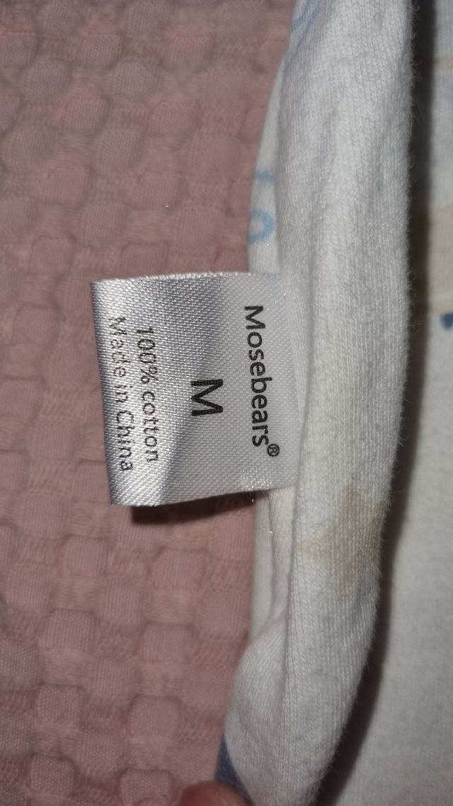 Saco bebé estampado espacial