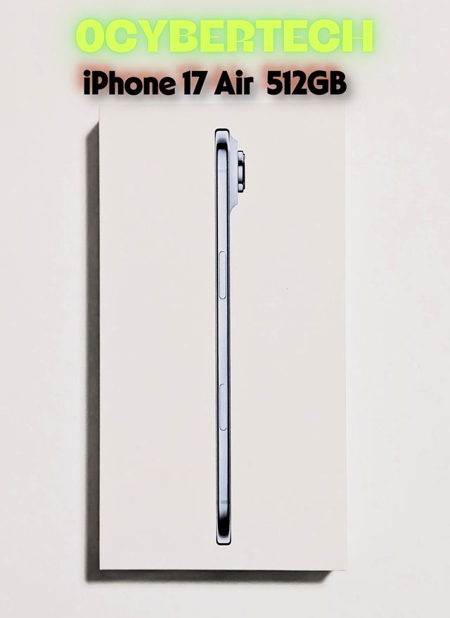 Apple iPhone 17 Air 512GB Nuevo Sellado Azul Cielo