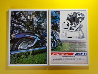 Honda VTX 1800 cuadro cartel poster