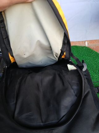Mochila Boomerang X-Bike Negra y Amarilla