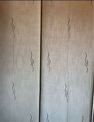 Tende a pannello giapponesi beige