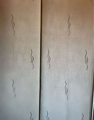 Tende a pannello giapponesi beige