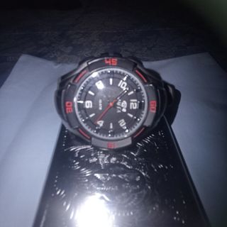 Reloj Marea Sport Negro y Rojo