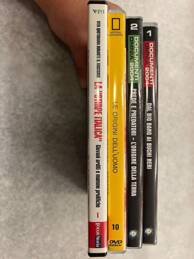 Lotto 4 DVD Documentari National Geographic Focus