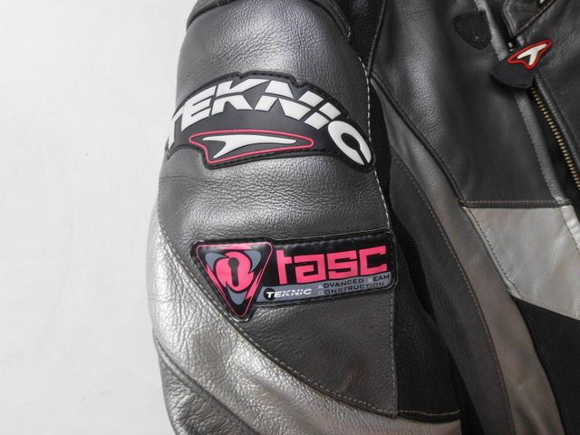 mono cuero 2 piezas teknic traje moto talla 54 XL