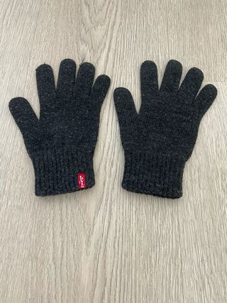 Guantes Levi's Lana Gris