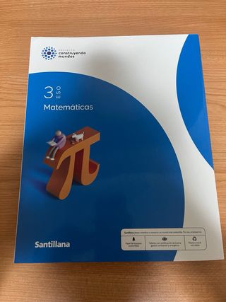 Libro Matemáticas 3ESO