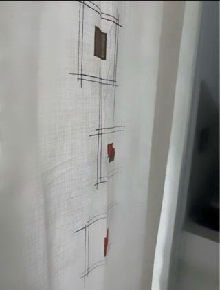 Tende a pannello giapponesi beige e marroni