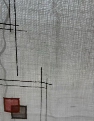 Tende a pannello giapponesi beige e marroni