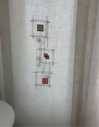 Tende a pannello giapponesi beige e marroni