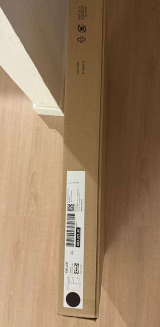 Mesita Noche KULLEN IKEA Negra
