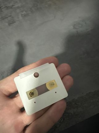 Pendientes Carolina Herrera H Oro Negro