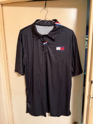 2 Polos Tommy Hilfiger M/L Negro