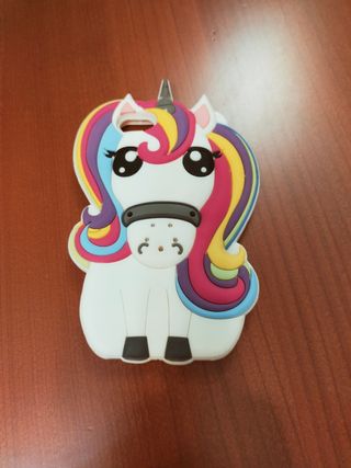 Cover unicorno colorato vintage