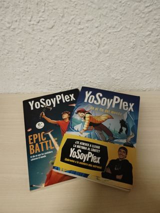 YoSoyPlex en el fin del mundo y Epic Battle 2 libr