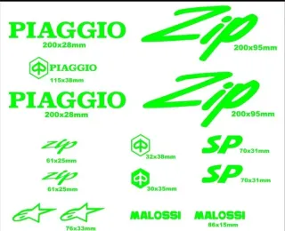 Pegatinas Piaggio Zip