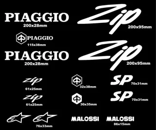 Pegatinas Piaggio Zip