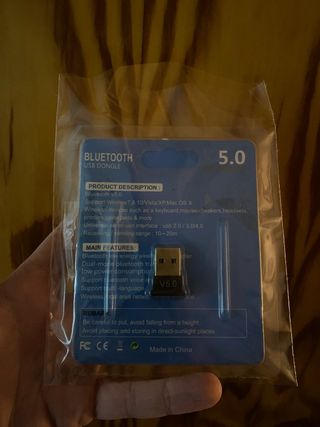 Adattatore Bluetooth USB 5.0