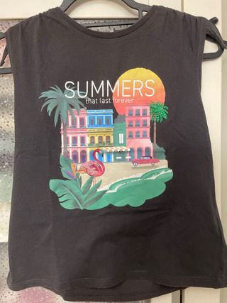 Camiseta sin mangas Summers