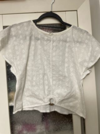 Camisa Ibicenca Blanca Talla S