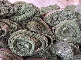 Césped artificial enrollado